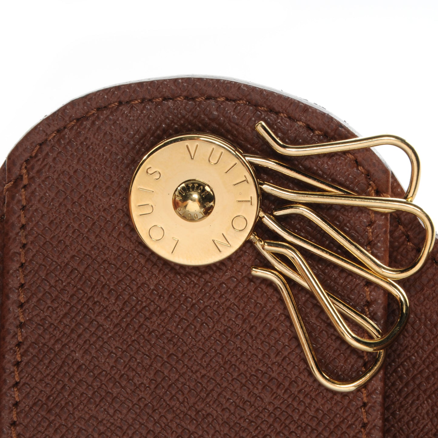Monogram Round Key Holder GM