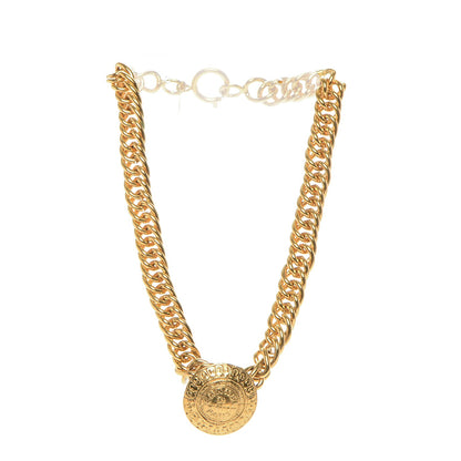 Chanel Chain Short Necklace Gold 4 of 6