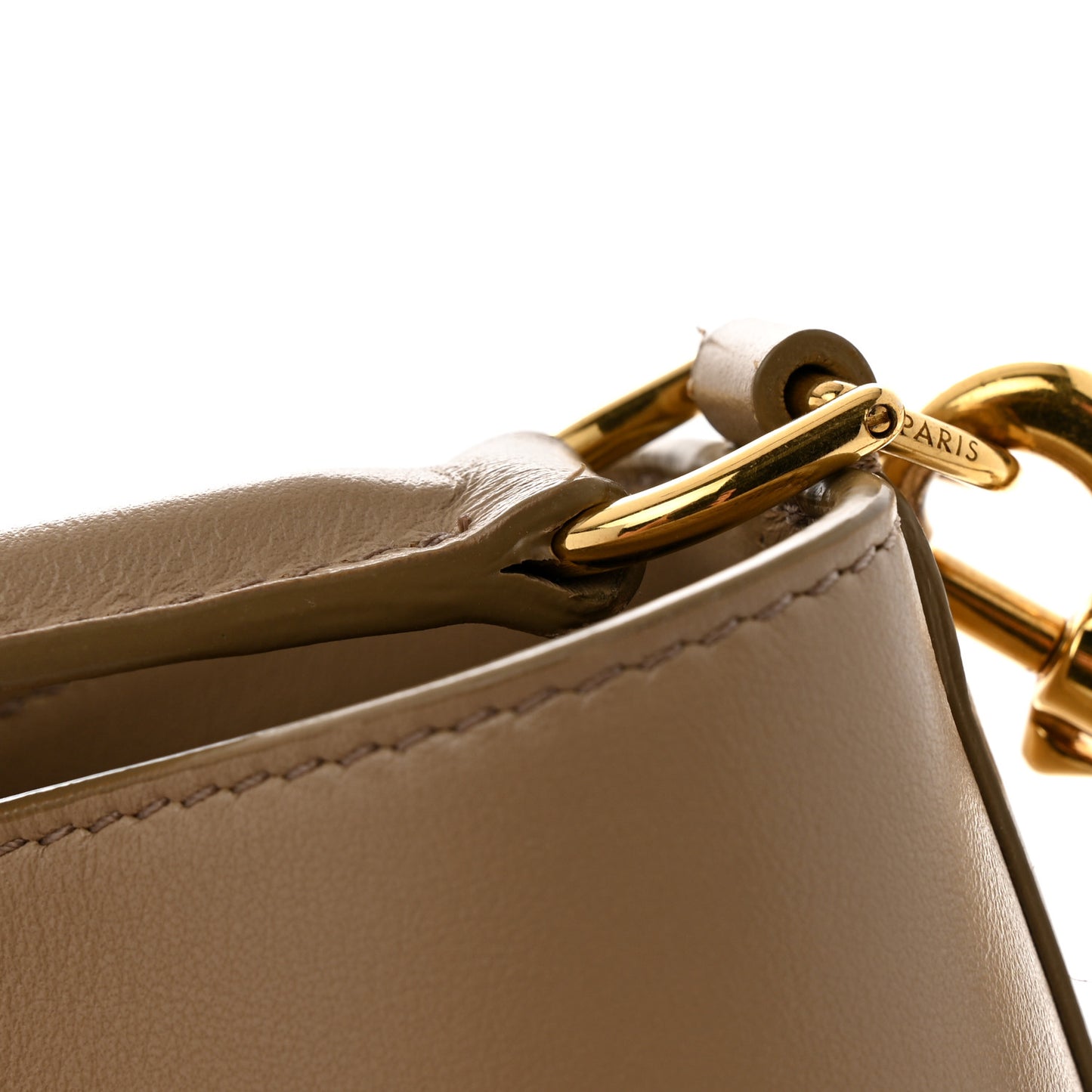 Smooth Calfskin Teen Bucket 16 Light Taupe