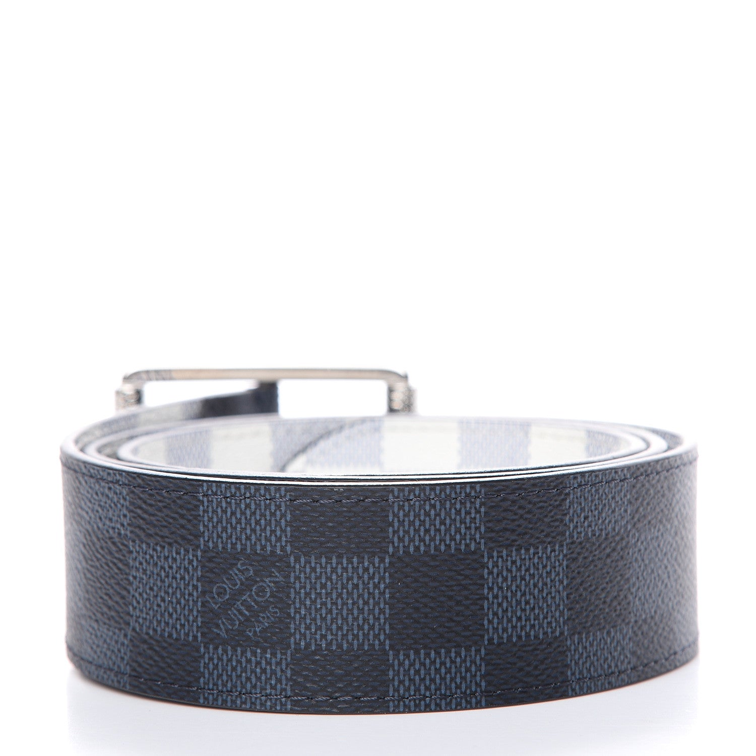 Louis Vuitton Damier Cobalt Belt 90 36 3 of 6