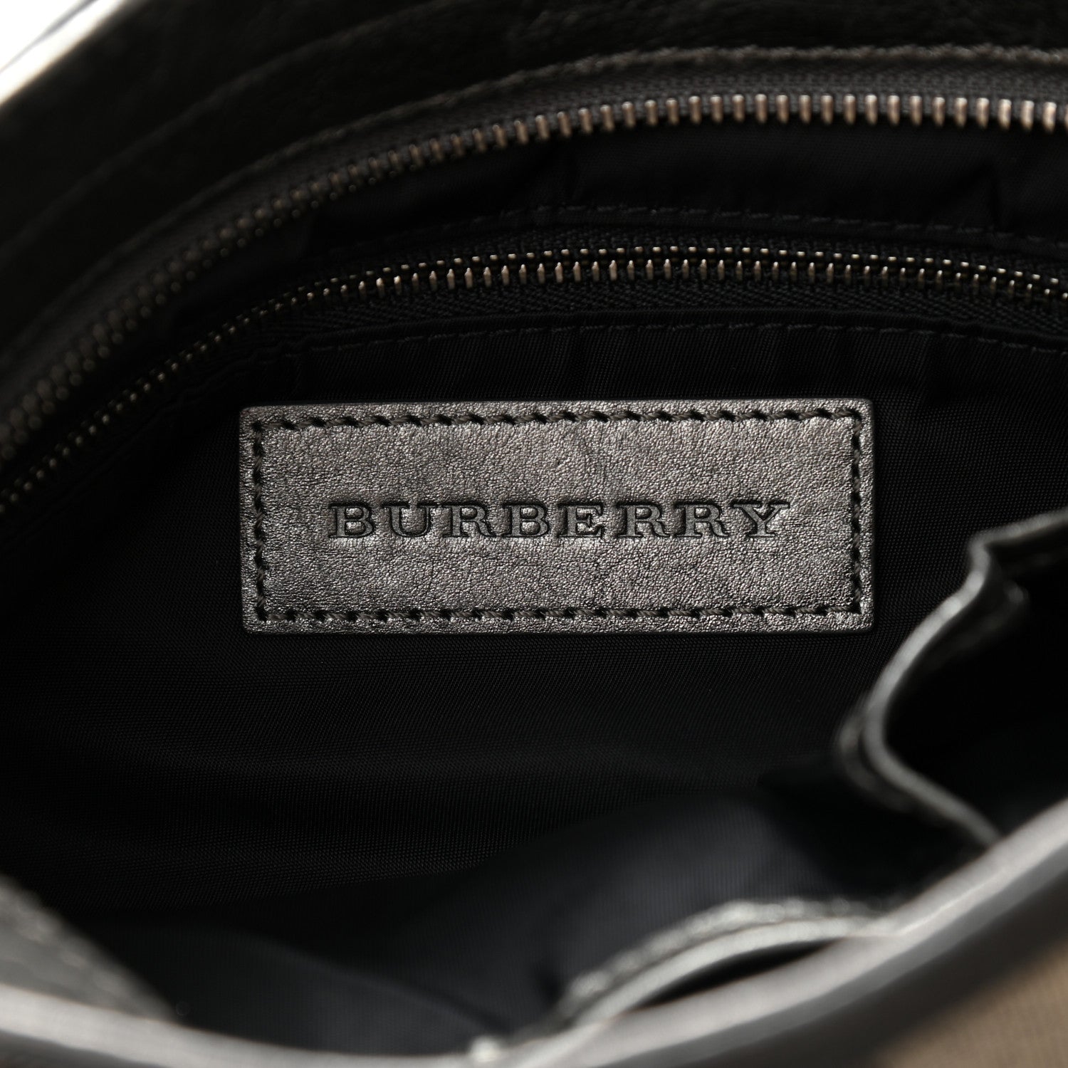 Burberry Shimmer Check Fairby Hobo Pewter 7 of 11