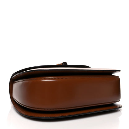 Gucci Boarded Dyana Lux Calfskin Web Medium Bamboo 1947 Top Handle Bag Brown 4 of 10