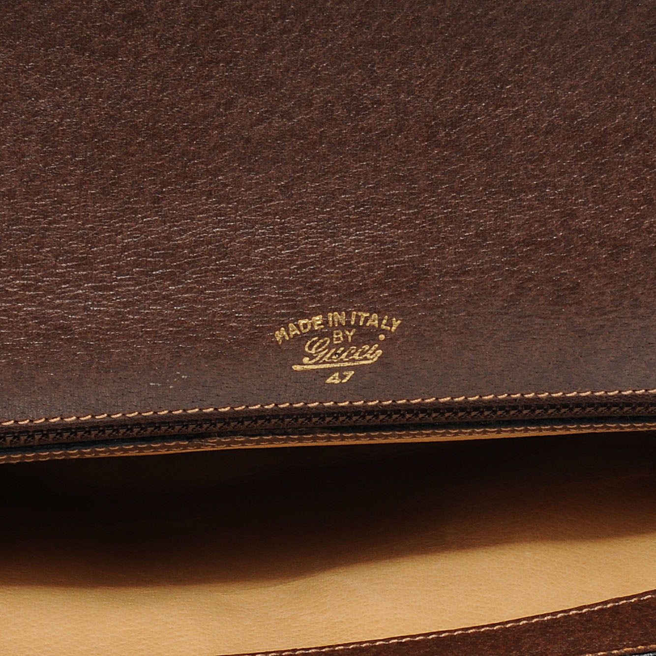 Monogram GG Shoulder Bag Brown