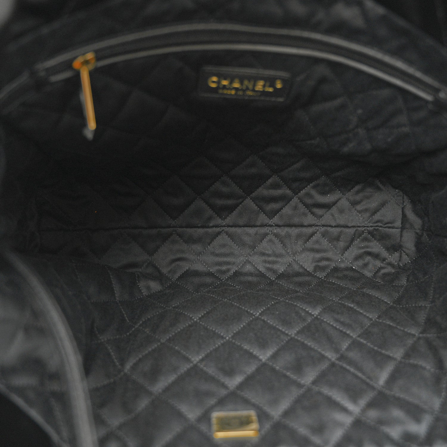 Chanel Shiny Calfskin Quilted Small Chanel 22 Black 6 of 11