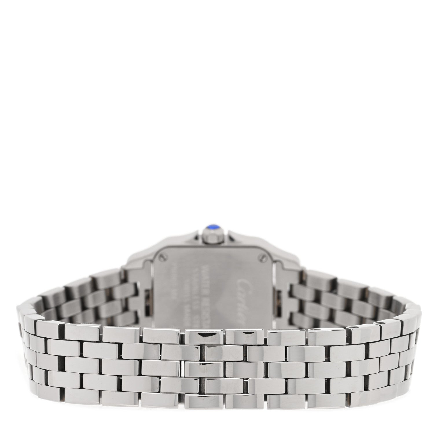 Cartier Stainless Steel 20mm Santos Demoiselle Quartz Watch 3 of 5