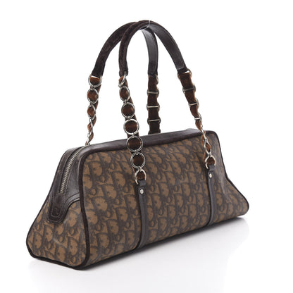 Christian Dior Monogram Romantique Shoulder Bag Brown 3 of 12