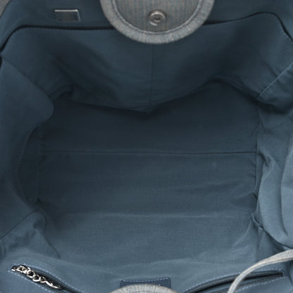 Chanel Denim Medium Deauville Tote Light Blue 6 of 12