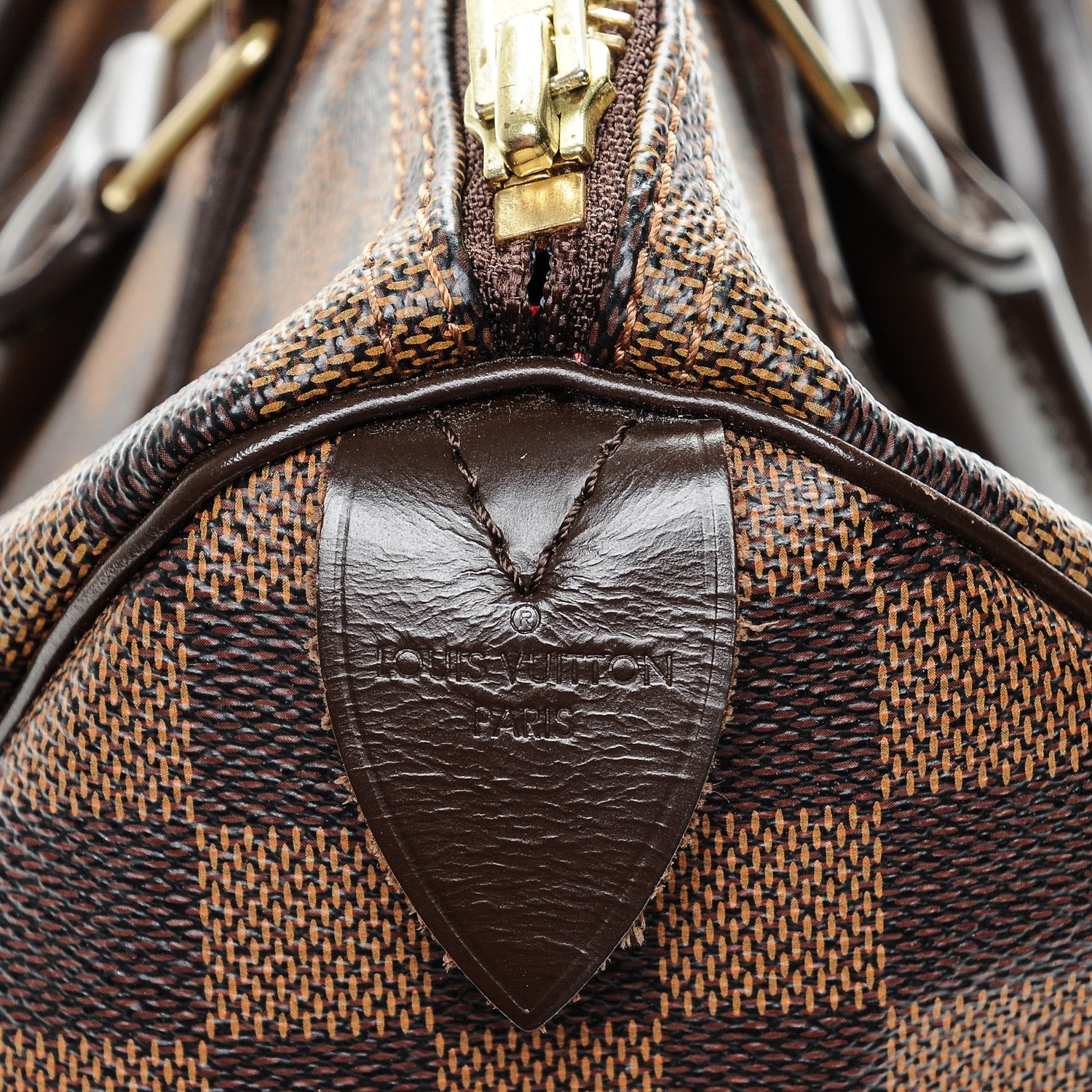Louis Vuitton Damier Ebene Speedy 30 6 of 7