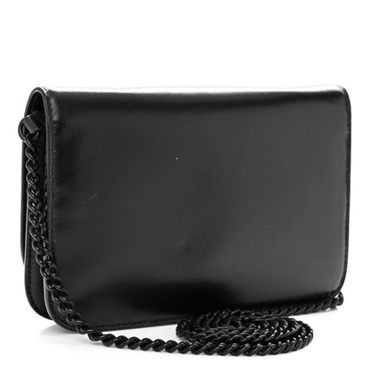 Balenciaga Smooth Calfskin B Wallet on Chain Black 3 of 9