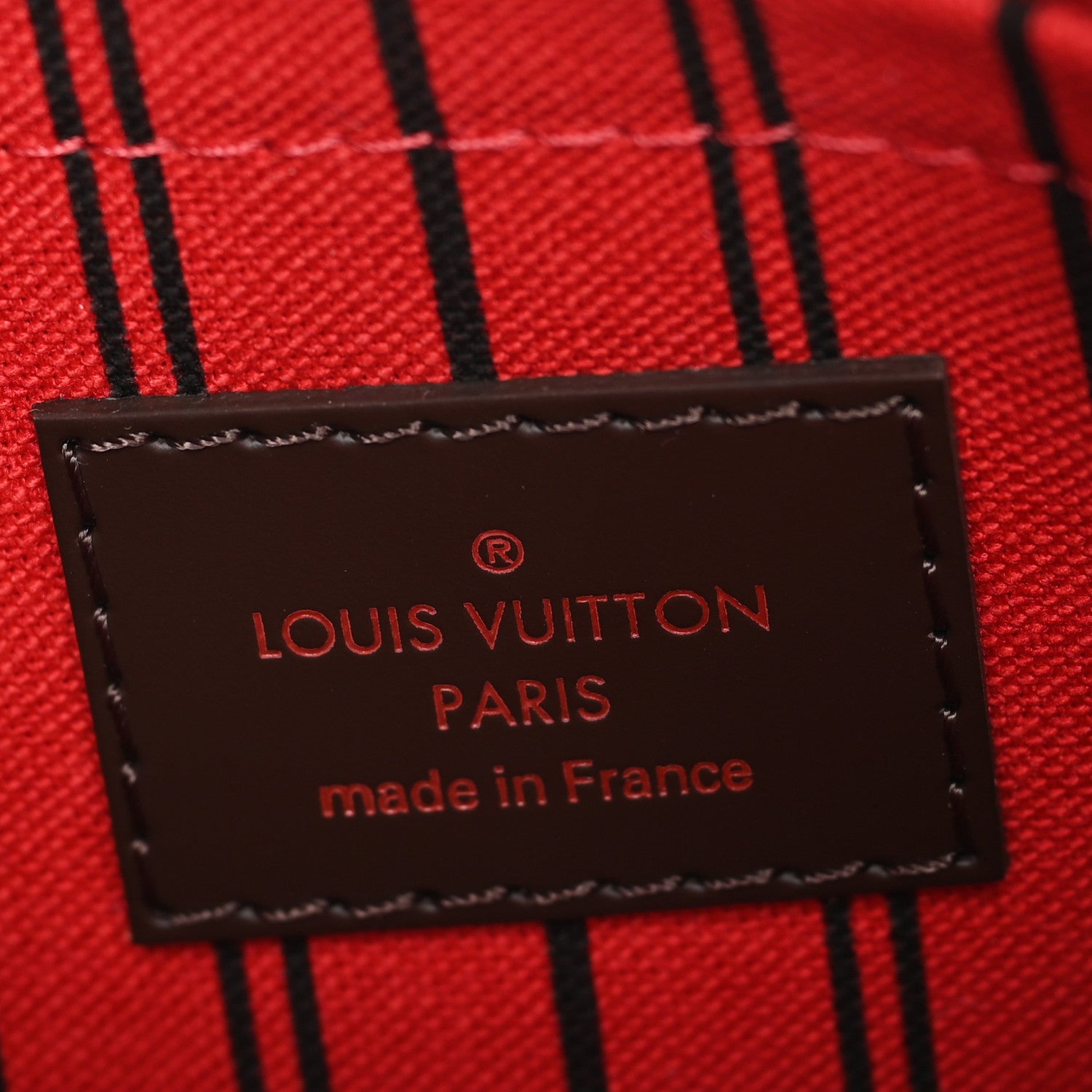 Louis Vuitton Damier Ebene Neverfull PM Pochette 5 of 5
