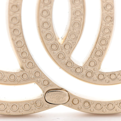 Chanel Crystal CC Brooch Light Gold 4 of 6