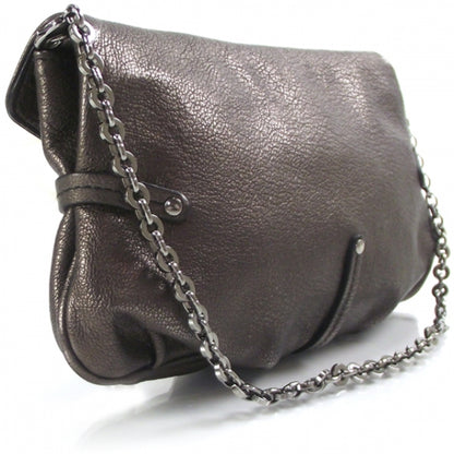FASHIONPHILE SALVATOREFERRAGAMOLeatherChainClutch 2 of 7