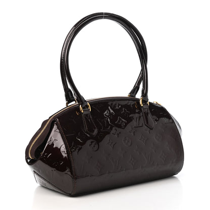 Louis Vuitton Vernis Sherwood PM Amarante 2 of 4