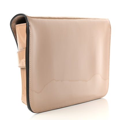 Gucci Patent Large Bright Bit Clutch Dark Cipria 2 of 6