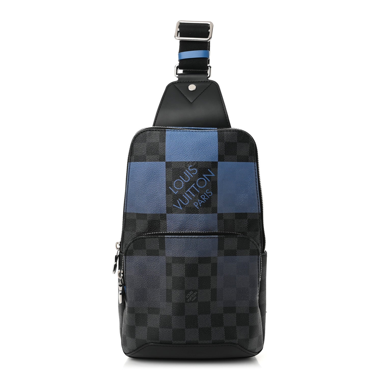 Louis Vuitton Damier Graphite Giant Avenue Sling Backpack Blue 1656074 – FASHIONPHILE