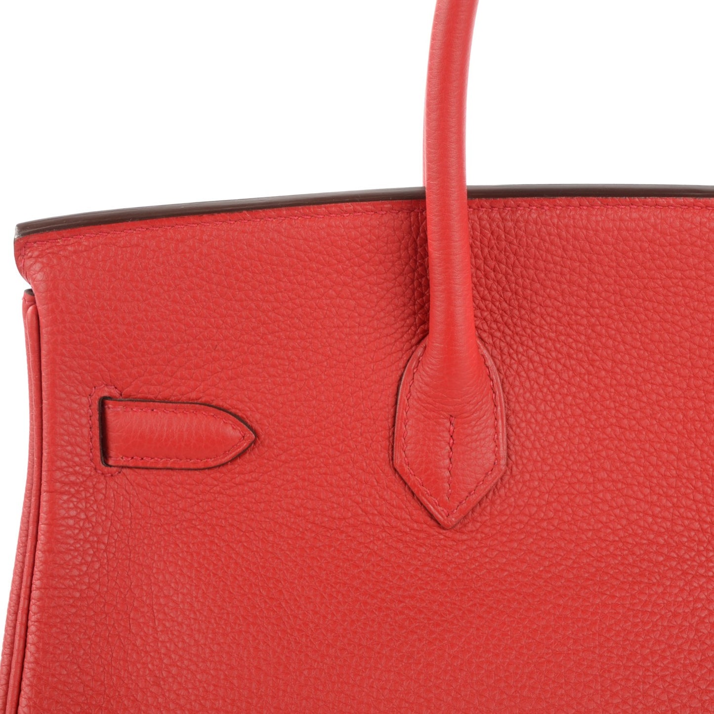 Togo Birkin 35 Rouge Casaque