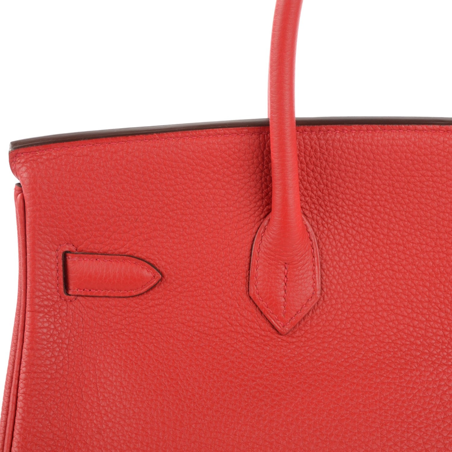 Hermes Togo Birkin 35 Rouge Casaque 20 of 22