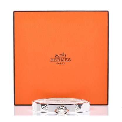Hermes Sterling Silver PM Collier De Chien Bracelet ST 5 of 5