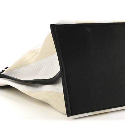 Proenza Schouler Canvas Striped Days Tote Resin White 8 of 9