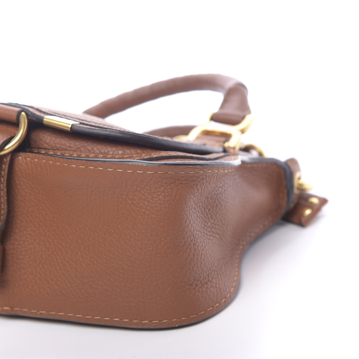 Chloe Calfskin Mini Marcie Satchel Tan 9 of 10