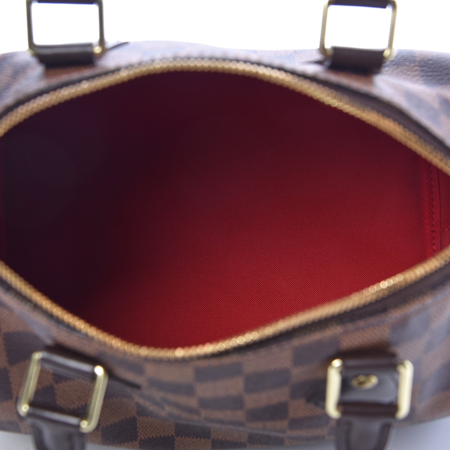 Louis Vuitton Damier Ebene Speedy Bandouliere 25 6 of 10