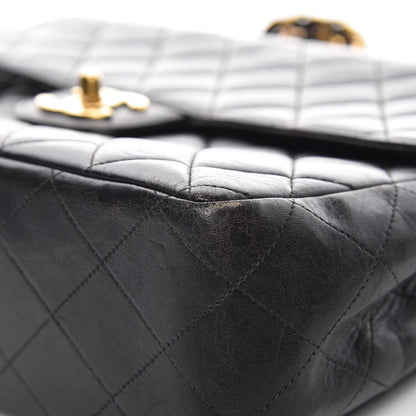 Chanel Lambskin Quilted Jumbo Single Flap Black 15 of 19