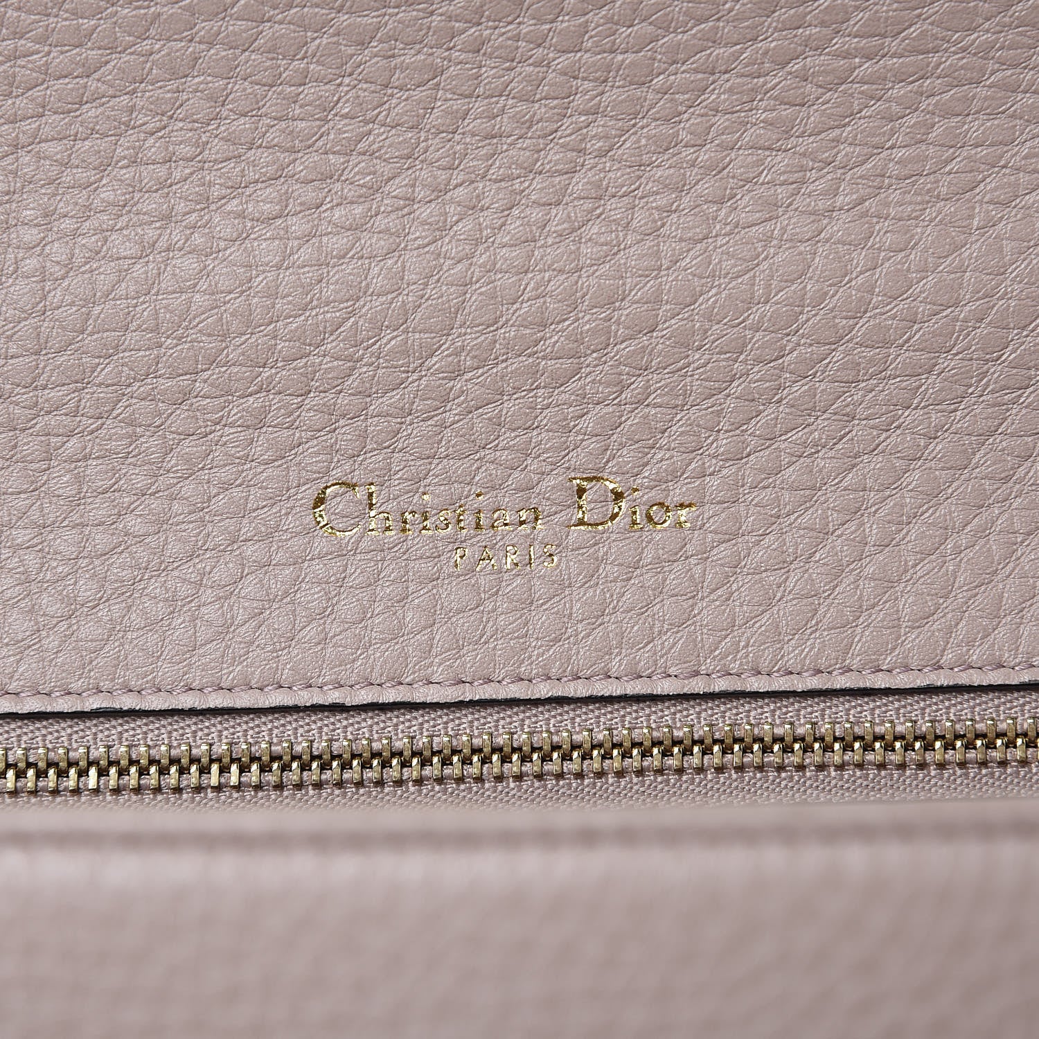 Christian Dior Grained Calfskin Medium Diorama Flap Bag Nude 6 of 14