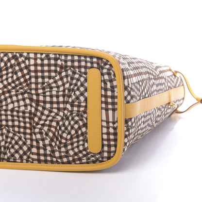 MCM Visetos Medium Liz Reversible Shopper Tote Cognac Yellow 16 of 16