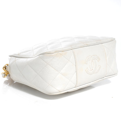 Chanel Caviar Camera Case White 4 of 8
