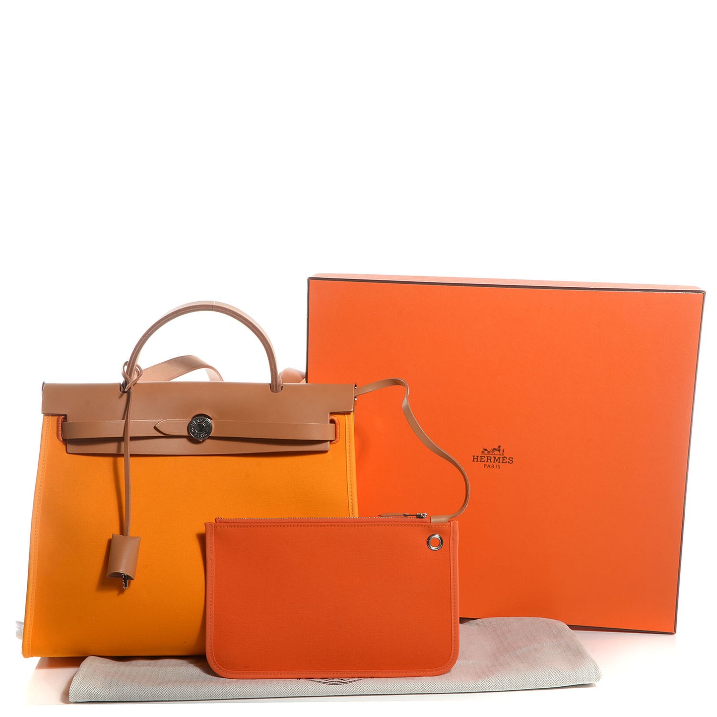 Toile Herbag Zip 31 PM Jaune d'Or