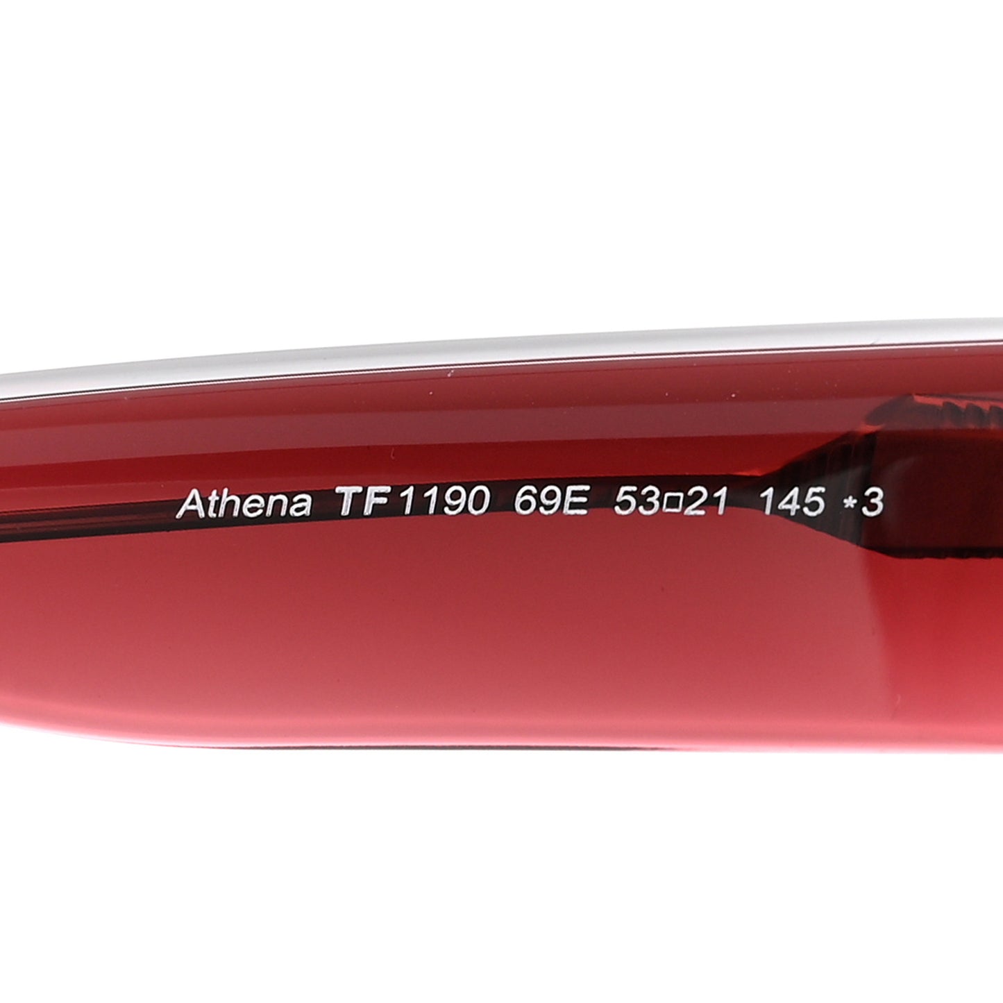 Acetate Athena Sunglasses TF1190 Burgundy