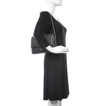 Chanel Caviar Quilted Clutch With Chain Flap Black 2 of 10