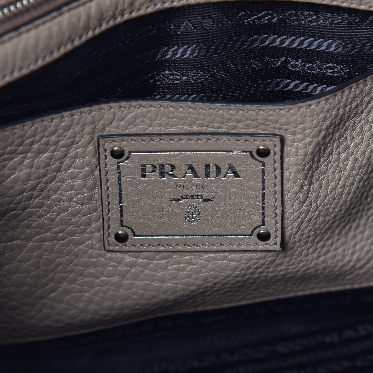 Prada Vitello Daino Shopping Tote Argilla 6 of 11