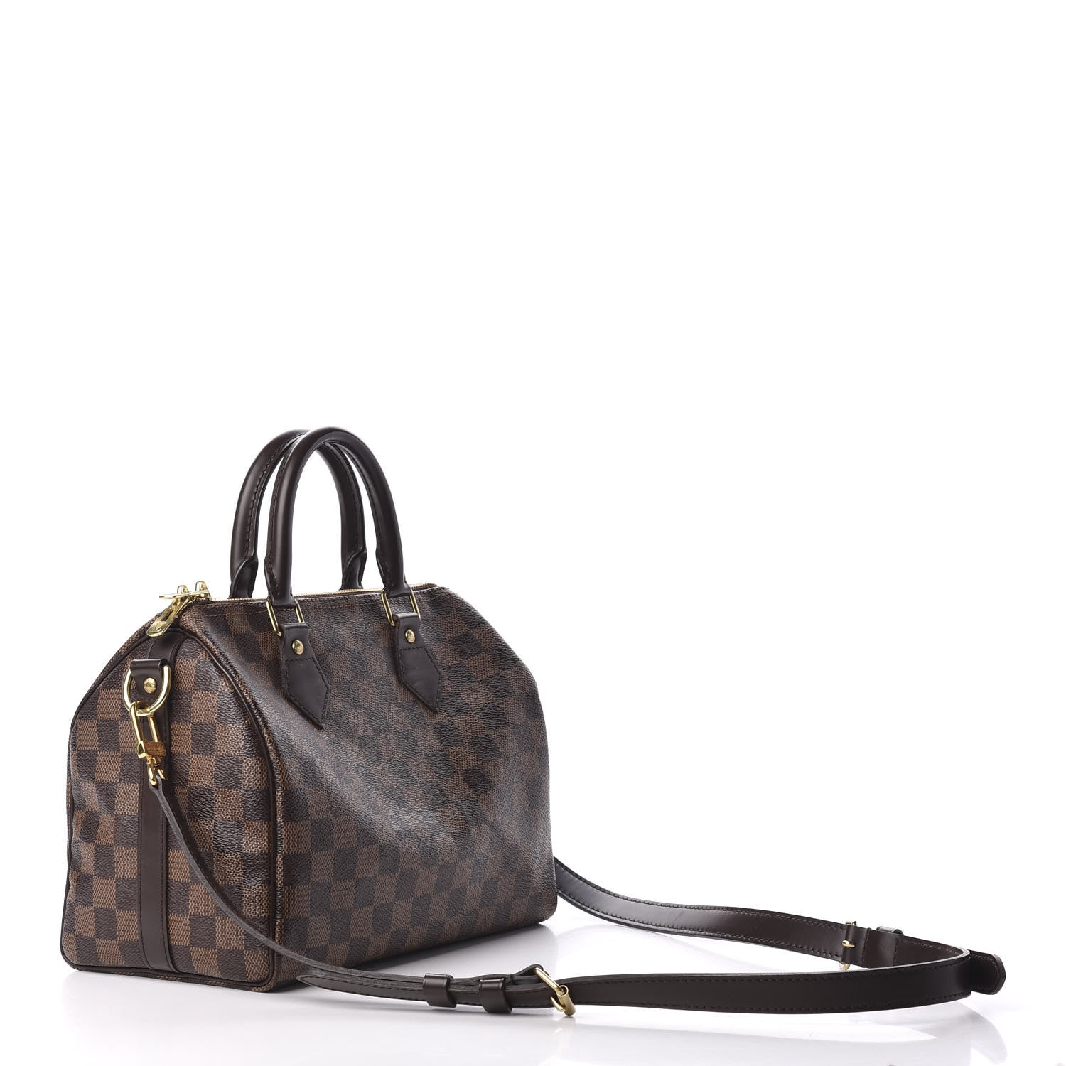 Louis Vuitton Damier Ebene Speedy Bandouliere 25 3 of 9