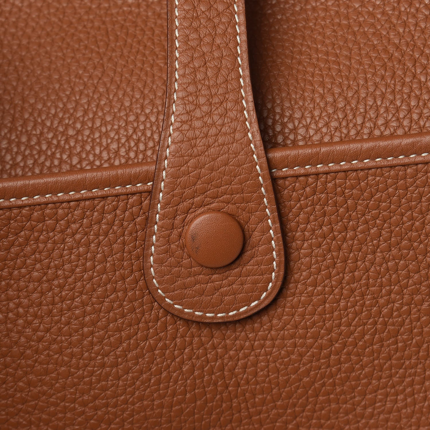 Hermes Taurillon Clemence Evelyne III GM Gold 9 of 15