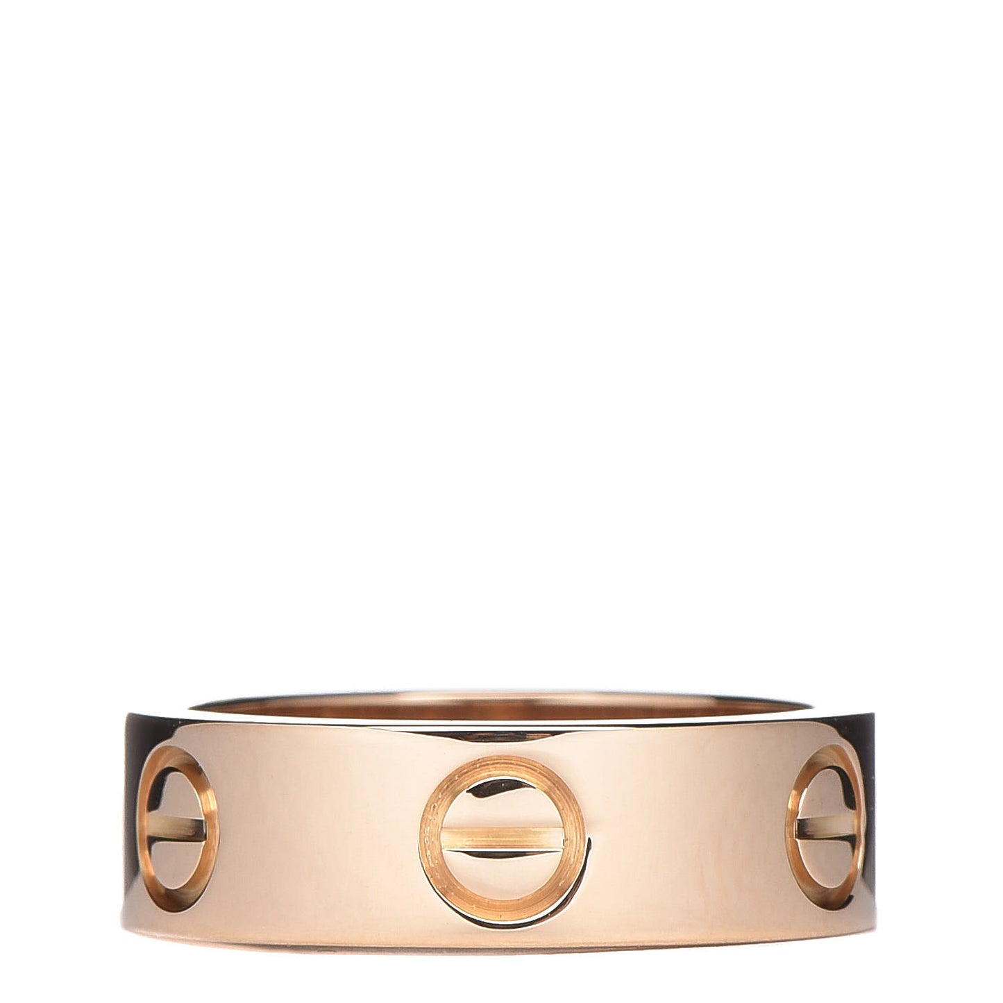 18K Yellow Gold 5.5mm LOVE Ring 49 4.75