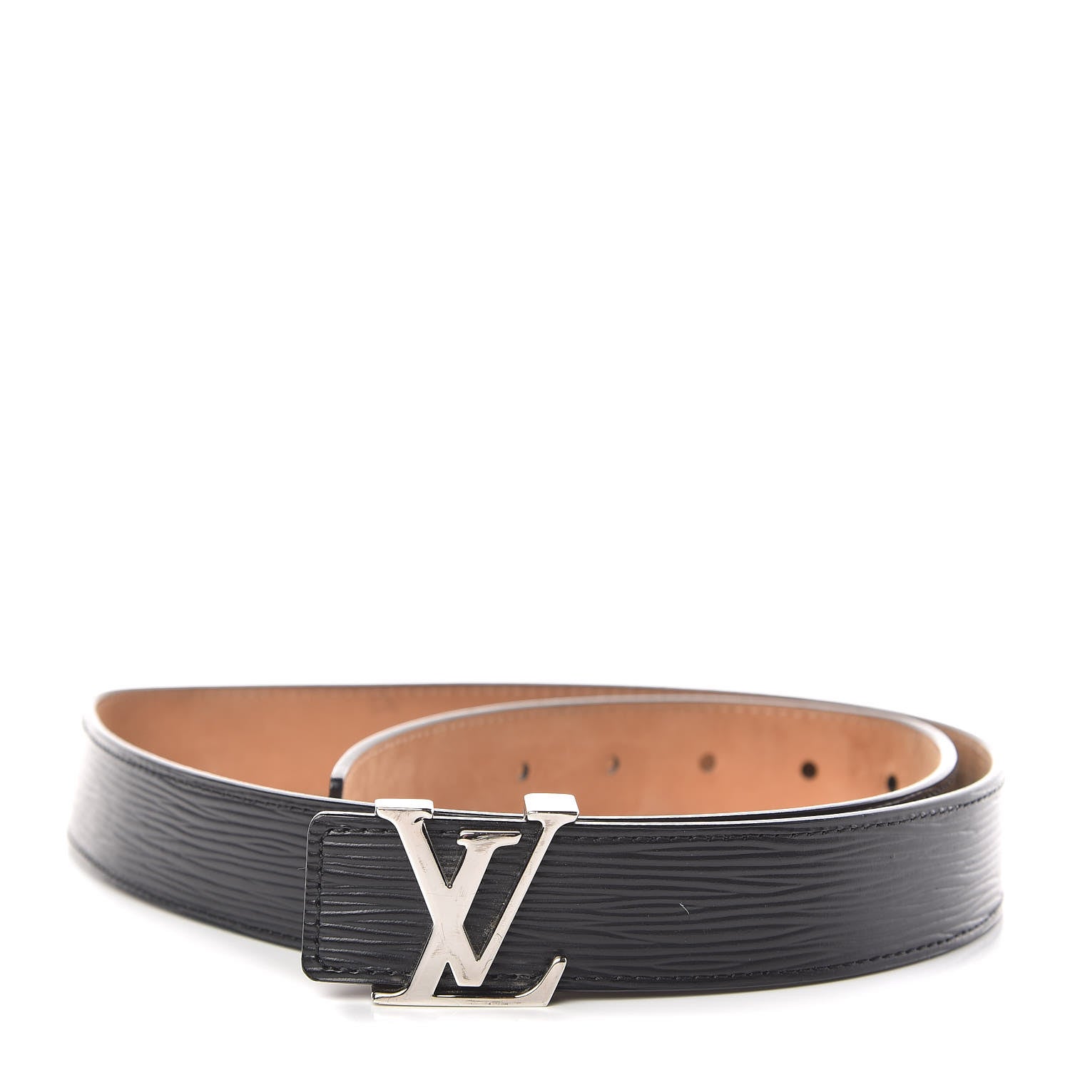 Louis Vuitton Epi 30mm LV Initiales Belt 90 36 Black 1 of 10