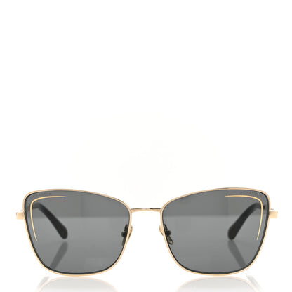Chanel Cat Eye Sunglasses 71412 Gold 2 of 8