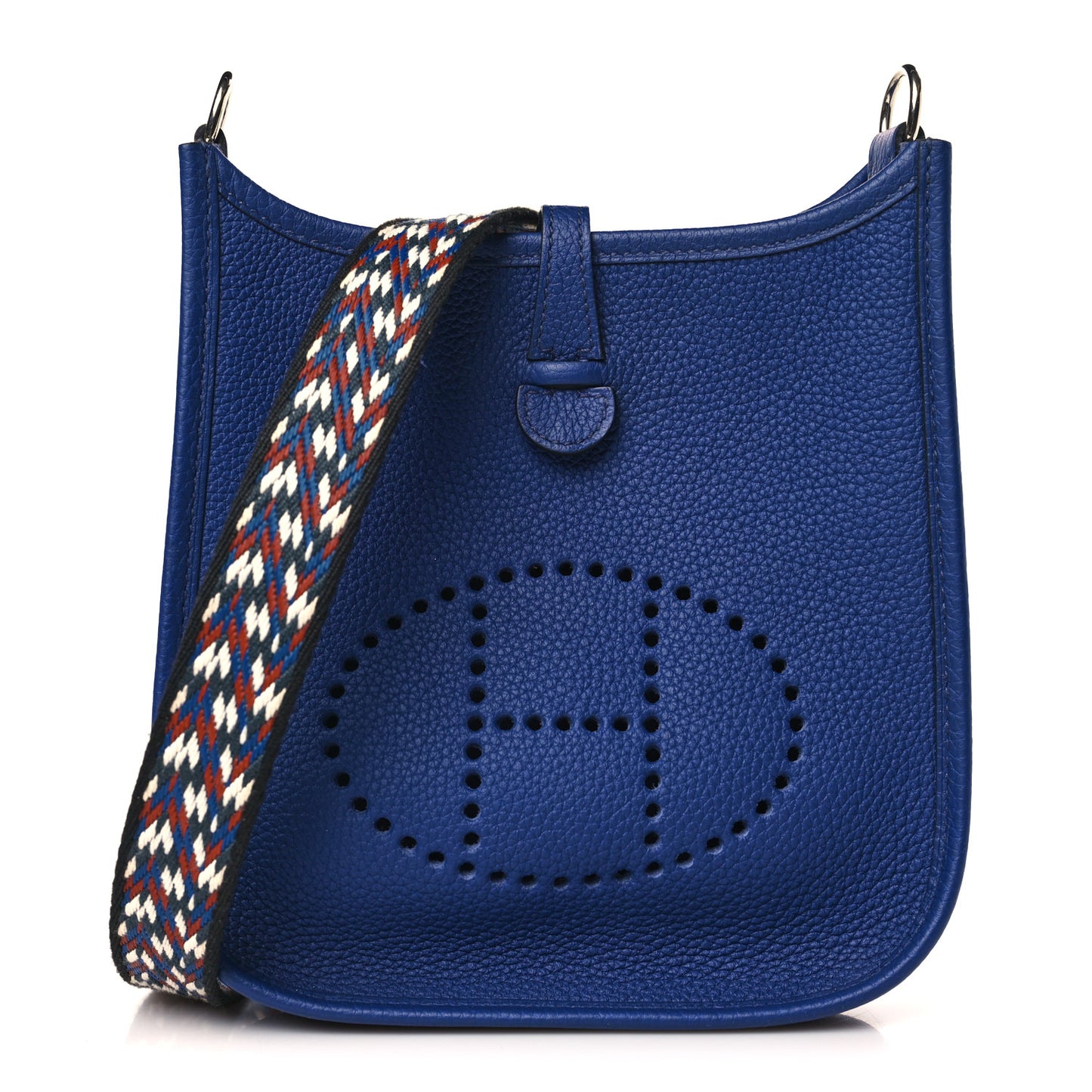 Taurillon Maurice Zigzag Evelyne TPM Bleu Saphir Bleu Zellige Indigo Black