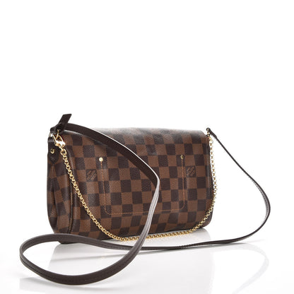 Louis Vuitton Damier Ebene Favorite MM 3 of 8