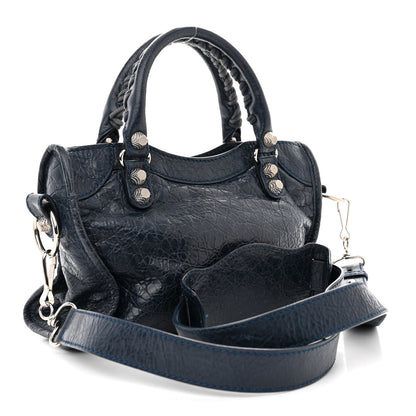 Balenciaga Agneau Giant 12 Silver Hardware Mini City Gris Chartreux 3 of 15