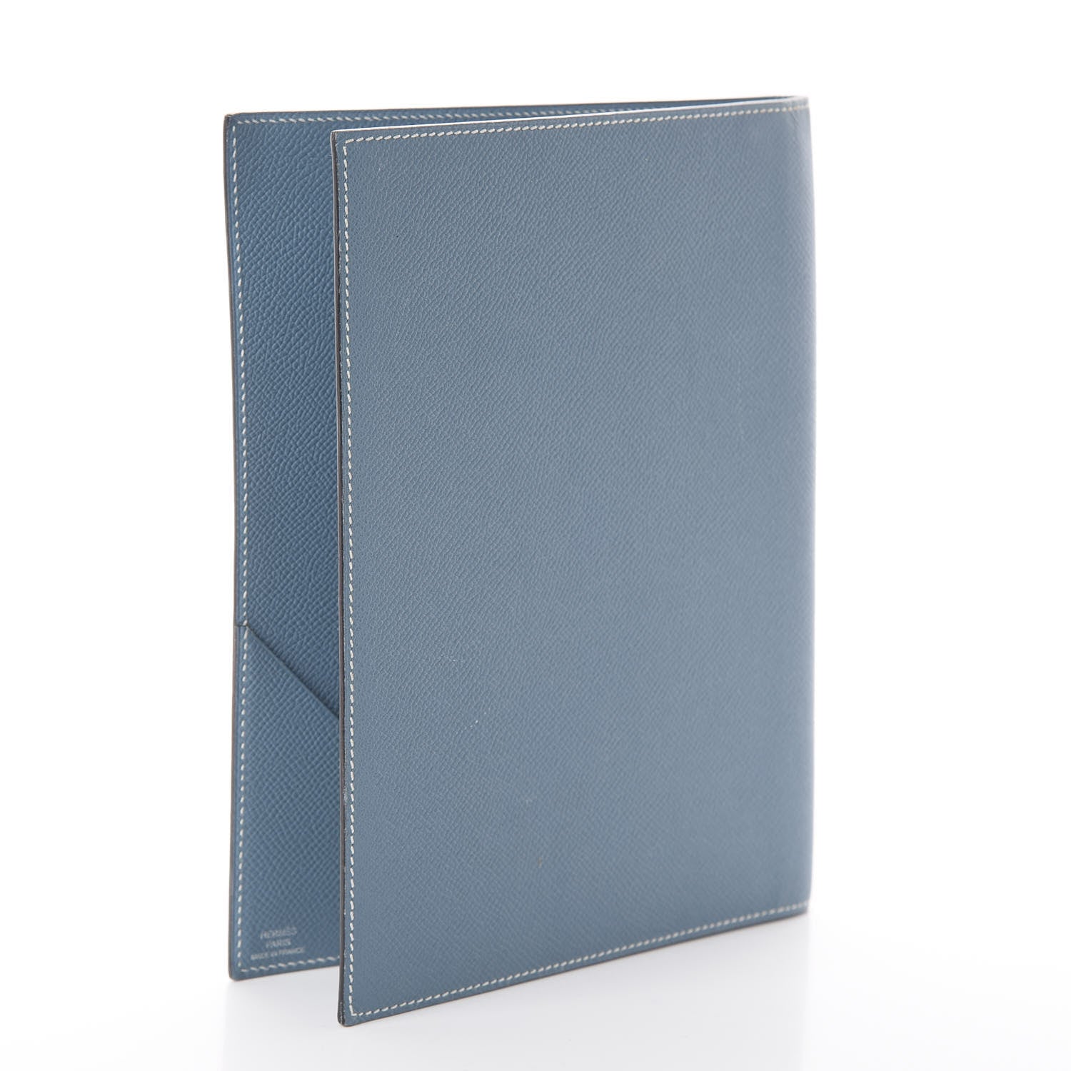 Hermes Epsom Notebook Cover Blue Jean 2 of 5
