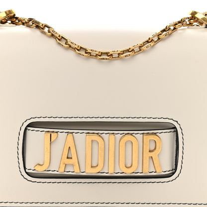 Christian Dior Calfskin J'Adior Chain Flap Bag Off White 7 of 11