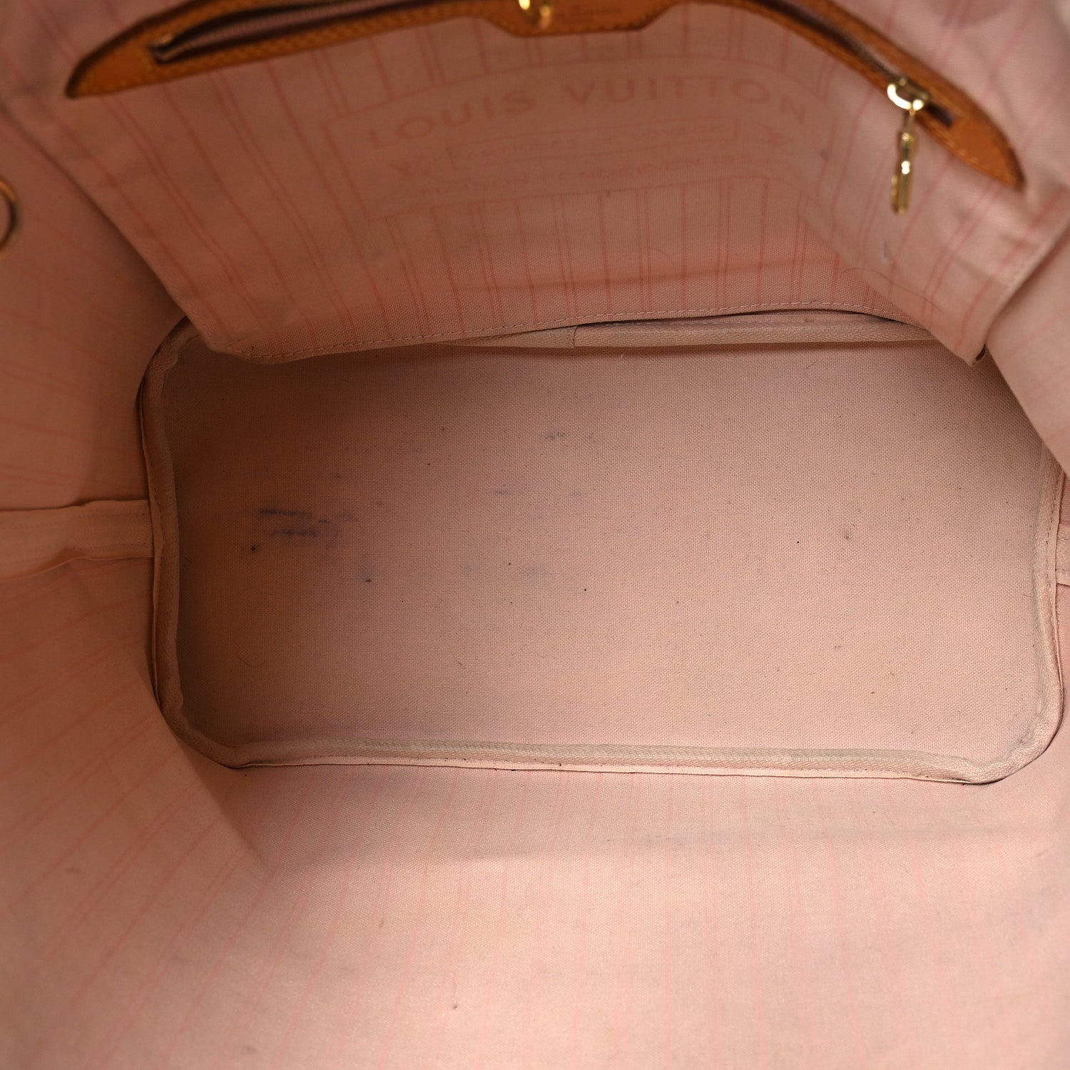 Louis Vuitton Damier Azur Neo Neverfull MM Rose Ballerine 4 of 9