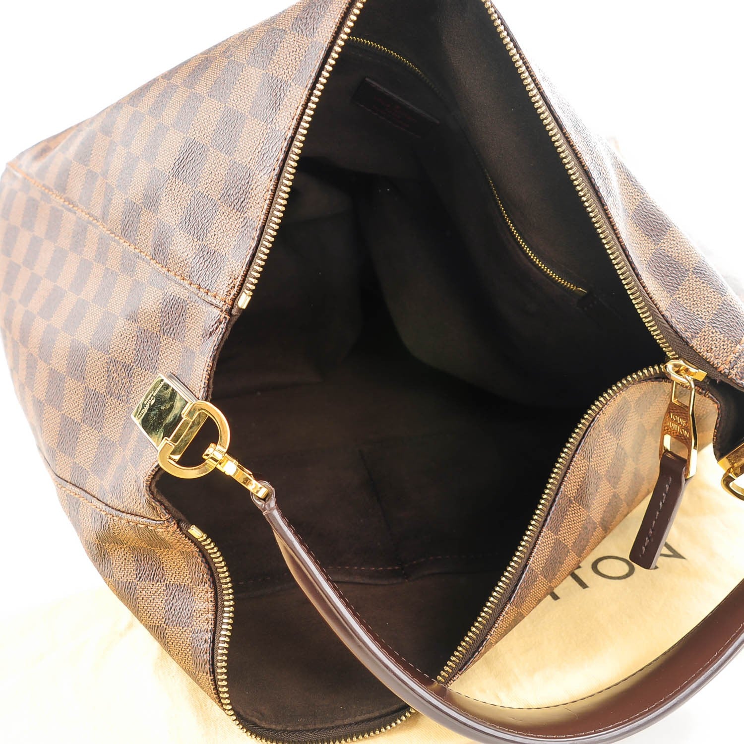 Louis Vuitton Damier Ebene Portobello GM 5 of 7
