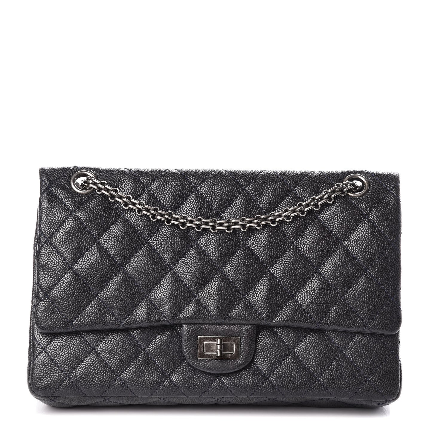 Caviar Quilted 2.55 Reissue 226 Flap Navy