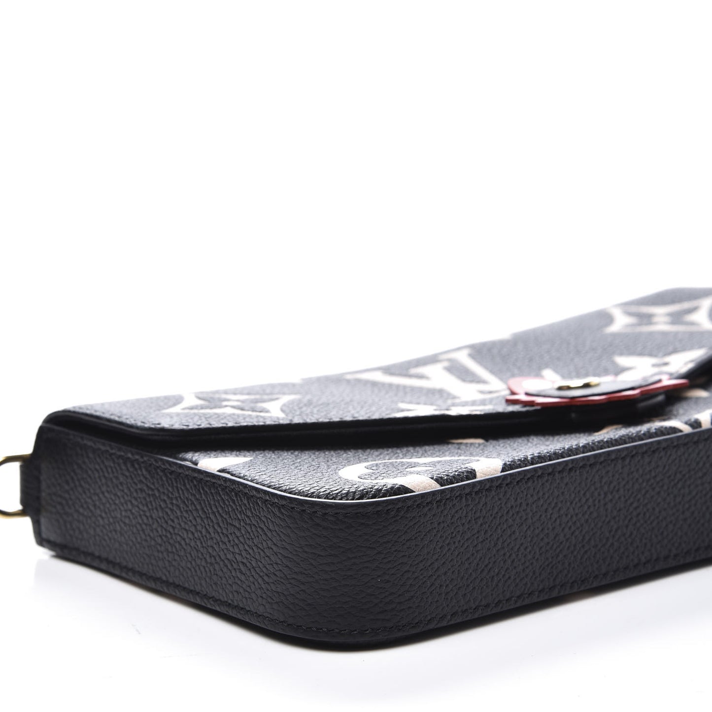 Empreinte Monogram Giant Crafty Pochette Felicie Black Creme