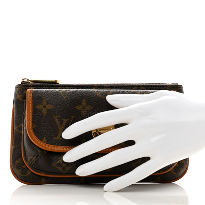 Louis Vuitton Monogram Tikal Pochette 2 of 7