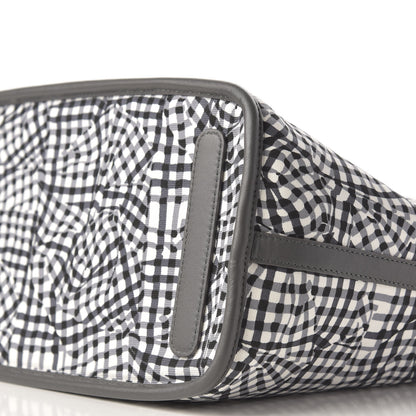 MCM Visetos Medium Reversible Shopper Tote Phantom Grey 13 of 14