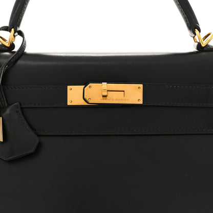 Hermes Box Kelly Sellier 32 Black 8 of 18